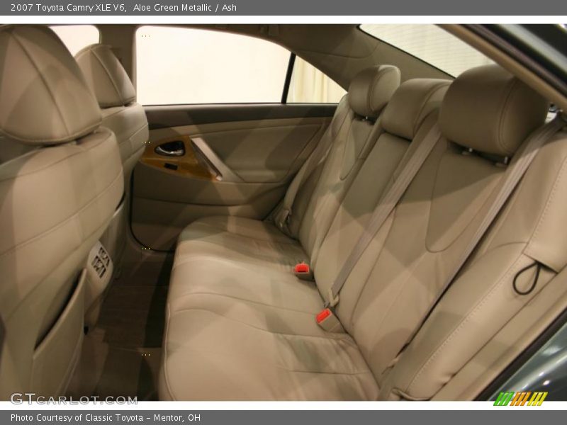 Aloe Green Metallic / Ash 2007 Toyota Camry XLE V6