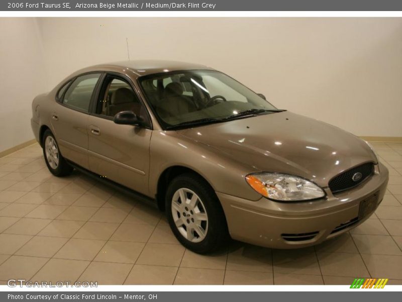 Arizona Beige Metallic / Medium/Dark Flint Grey 2006 Ford Taurus SE