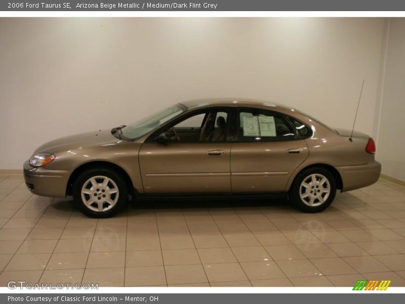 Arizona Beige Metallic / Medium/Dark Flint Grey 2006 Ford Taurus SE