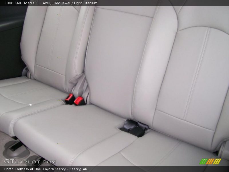 Red Jewel / Light Titanium 2008 GMC Acadia SLT AWD