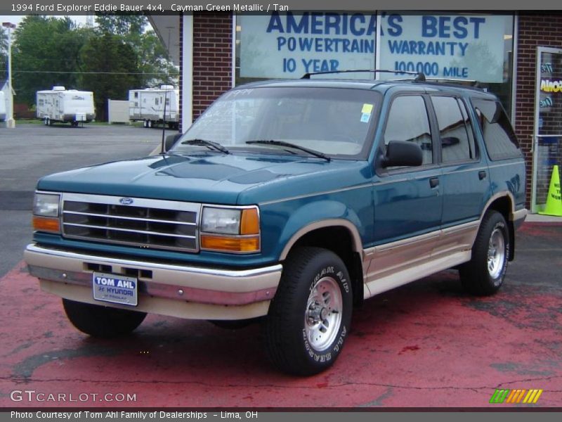 Cayman Green Metallic / Tan 1994 Ford Explorer Eddie Bauer 4x4
