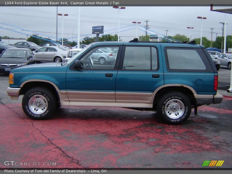 Cayman Green Metallic / Tan 1994 Ford Explorer Eddie Bauer 4x4