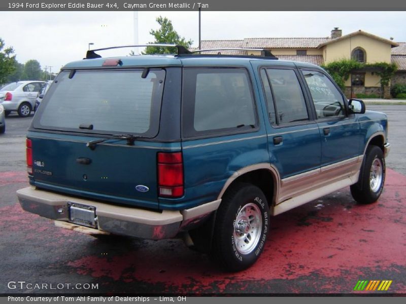 Cayman Green Metallic / Tan 1994 Ford Explorer Eddie Bauer 4x4