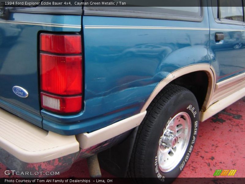 Cayman Green Metallic / Tan 1994 Ford Explorer Eddie Bauer 4x4