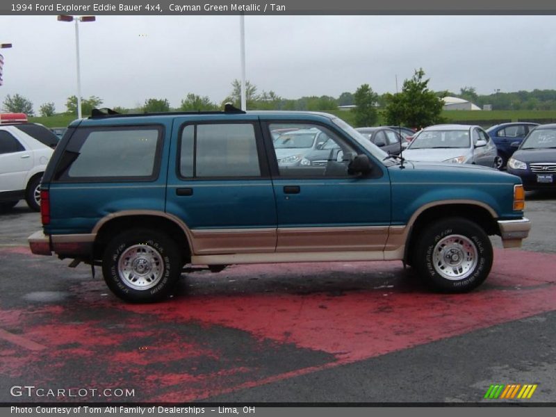 Cayman Green Metallic / Tan 1994 Ford Explorer Eddie Bauer 4x4