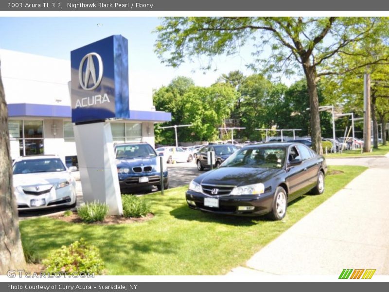 Nighthawk Black Pearl / Ebony 2003 Acura TL 3.2