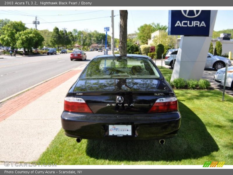 Nighthawk Black Pearl / Ebony 2003 Acura TL 3.2