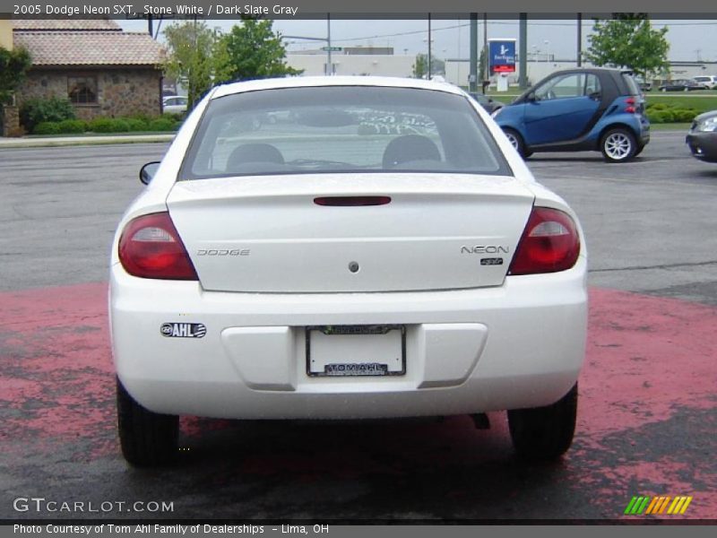 Stone White / Dark Slate Gray 2005 Dodge Neon SXT