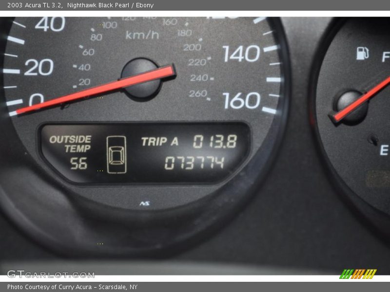 Nighthawk Black Pearl / Ebony 2003 Acura TL 3.2