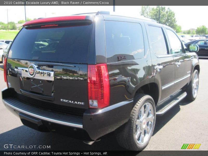 Black Raven / Cashmere/Cocoa 2010 Cadillac Escalade Luxury AWD