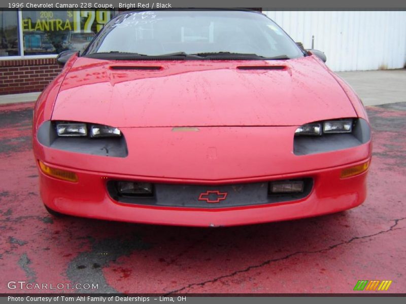 Bright Red / Black 1996 Chevrolet Camaro Z28 Coupe