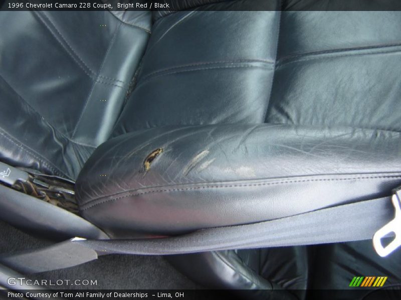 Bright Red / Black 1996 Chevrolet Camaro Z28 Coupe