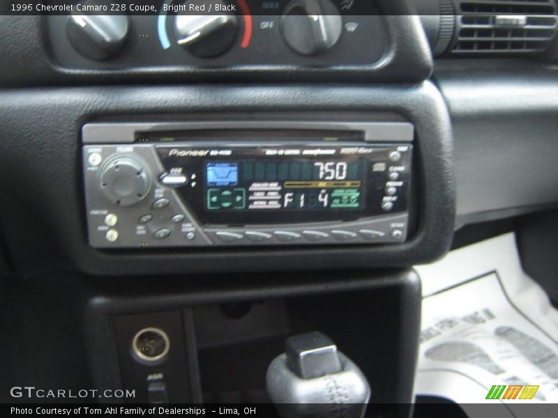 Bright Red / Black 1996 Chevrolet Camaro Z28 Coupe