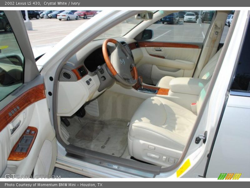 Crystal White / Ivory 2002 Lexus LS 430