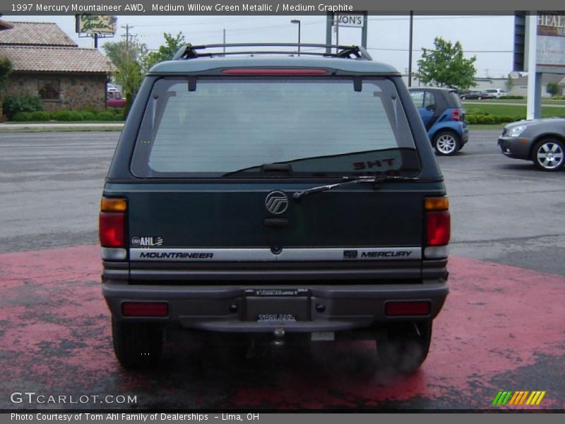 Medium Willow Green Metallic / Medium Graphite 1997 Mercury Mountaineer AWD