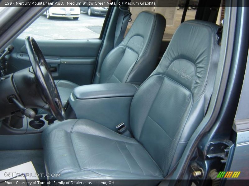 Medium Willow Green Metallic / Medium Graphite 1997 Mercury Mountaineer AWD