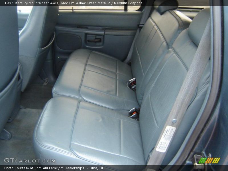 Medium Willow Green Metallic / Medium Graphite 1997 Mercury Mountaineer AWD