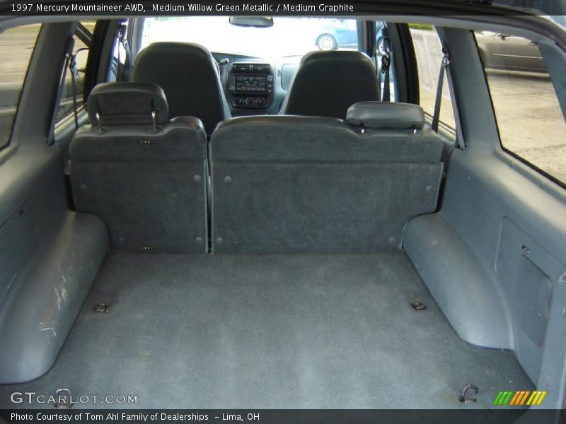 Medium Willow Green Metallic / Medium Graphite 1997 Mercury Mountaineer AWD