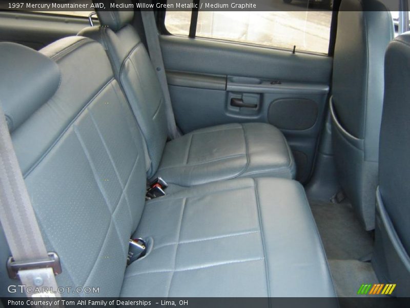 Medium Willow Green Metallic / Medium Graphite 1997 Mercury Mountaineer AWD
