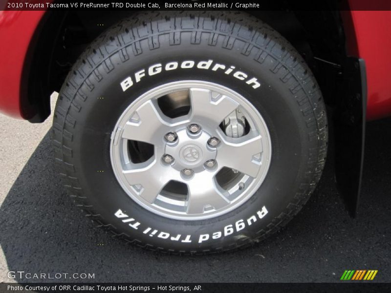 Barcelona Red Metallic / Graphite 2010 Toyota Tacoma V6 PreRunner TRD Double Cab