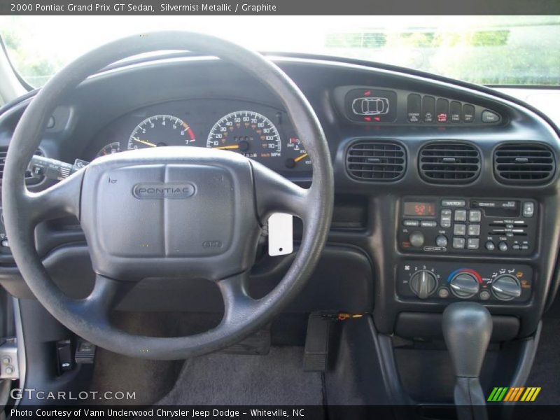 Silvermist Metallic / Graphite 2000 Pontiac Grand Prix GT Sedan