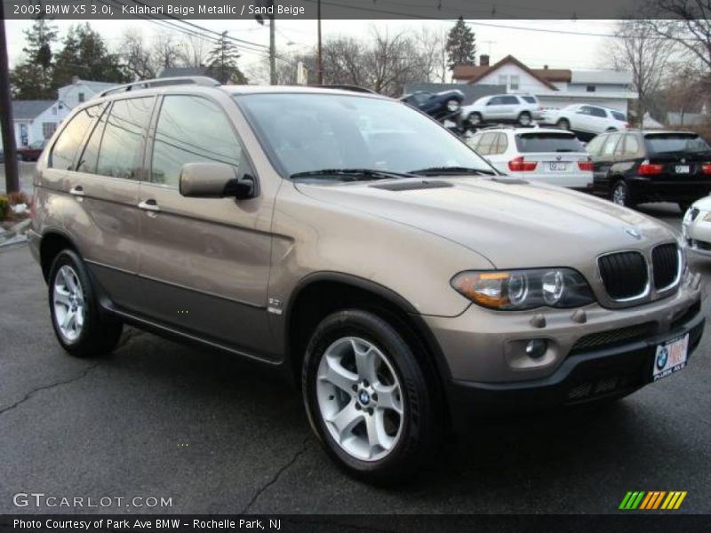 Kalahari Beige Metallic / Sand Beige 2005 BMW X5 3.0i