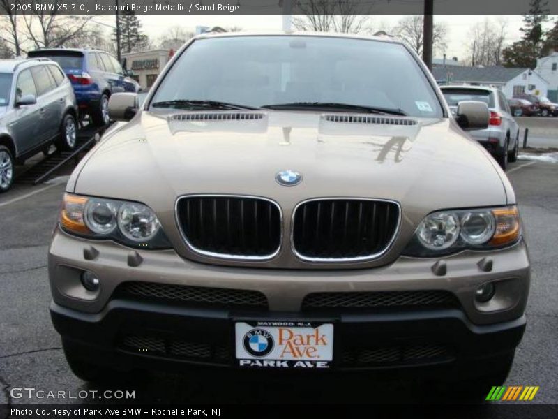 Kalahari Beige Metallic / Sand Beige 2005 BMW X5 3.0i