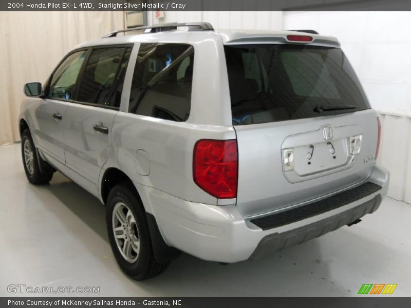 Starlight Silver Metallic / Gray 2004 Honda Pilot EX-L 4WD