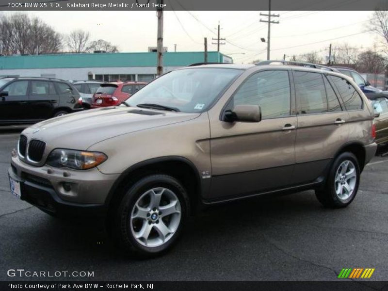 Kalahari Beige Metallic / Sand Beige 2005 BMW X5 3.0i