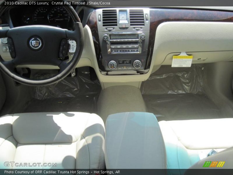 Crystal Red Tintcoat / Shale/Cocoa 2010 Cadillac DTS Luxury
