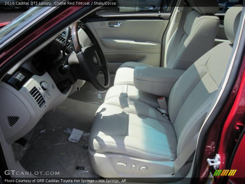 Crystal Red Tintcoat / Shale/Cocoa 2010 Cadillac DTS Luxury