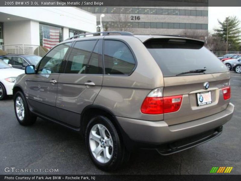 Kalahari Beige Metallic / Sand Beige 2005 BMW X5 3.0i