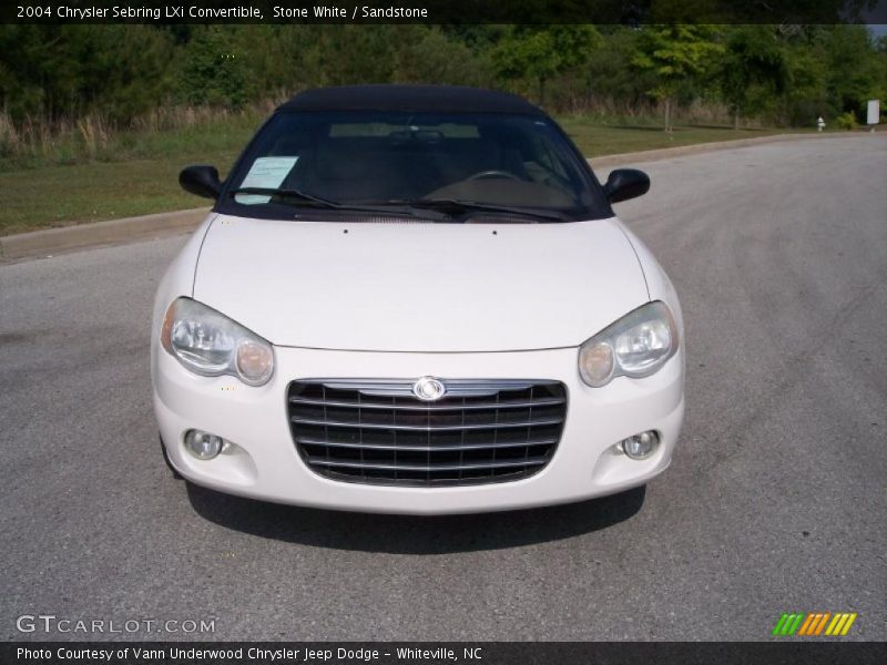 Stone White / Sandstone 2004 Chrysler Sebring LXi Convertible