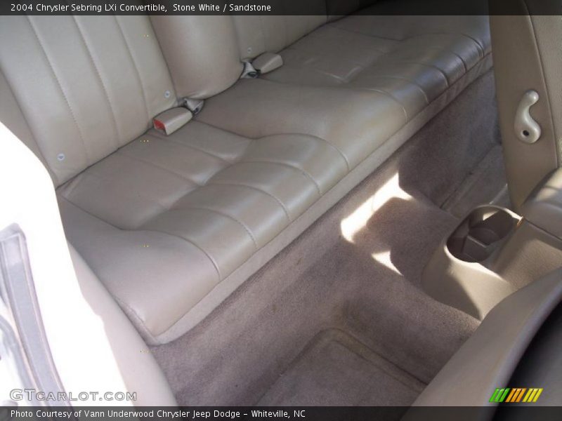 Stone White / Sandstone 2004 Chrysler Sebring LXi Convertible