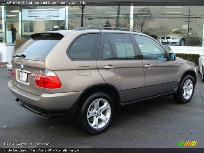 Kalahari Beige Metallic / Sand Beige 2005 BMW X5 3.0i