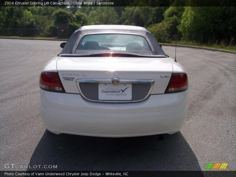 Stone White / Sandstone 2004 Chrysler Sebring LXi Convertible