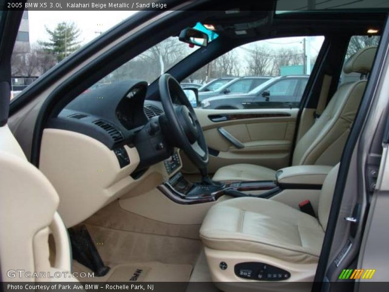 Kalahari Beige Metallic / Sand Beige 2005 BMW X5 3.0i