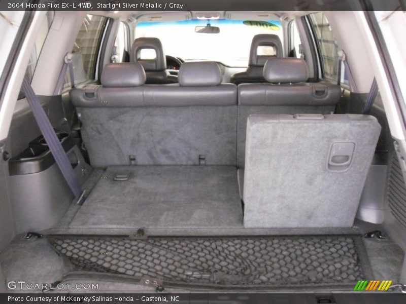 Starlight Silver Metallic / Gray 2004 Honda Pilot EX-L 4WD