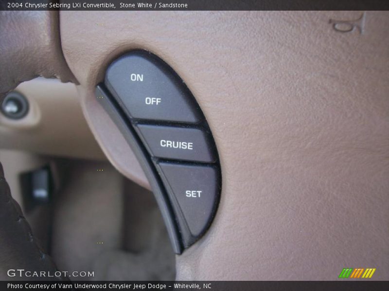 Stone White / Sandstone 2004 Chrysler Sebring LXi Convertible