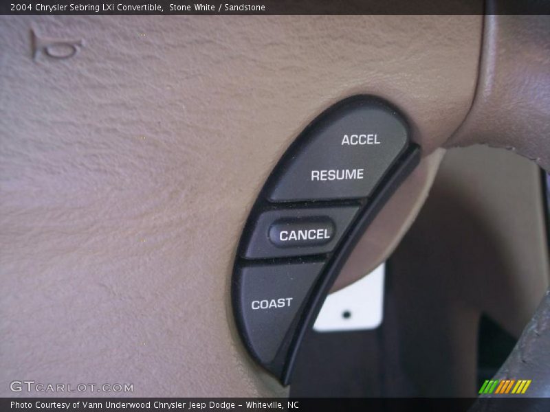Stone White / Sandstone 2004 Chrysler Sebring LXi Convertible