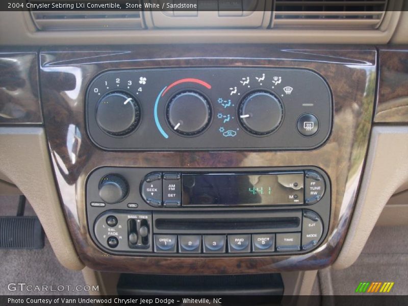 Stone White / Sandstone 2004 Chrysler Sebring LXi Convertible