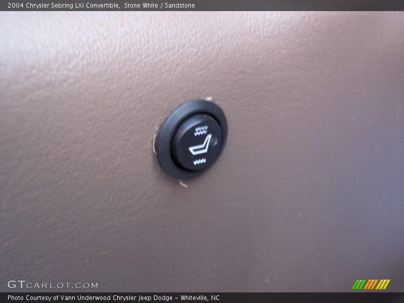 Stone White / Sandstone 2004 Chrysler Sebring LXi Convertible