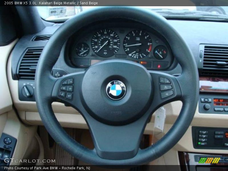 Kalahari Beige Metallic / Sand Beige 2005 BMW X5 3.0i