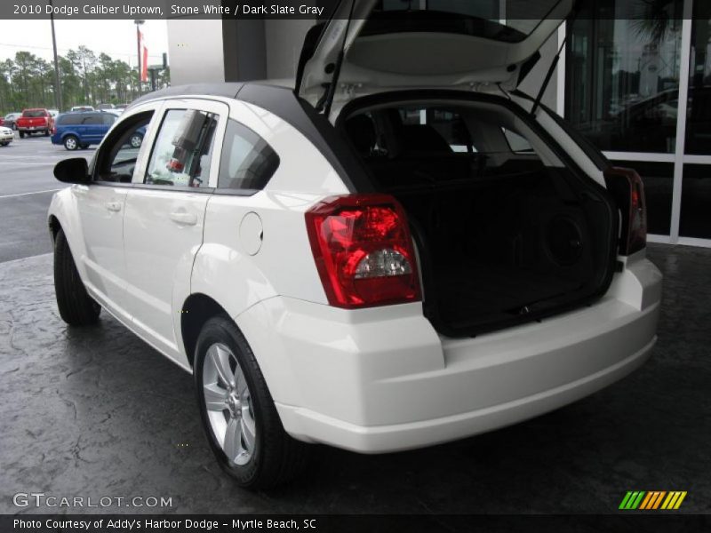Stone White / Dark Slate Gray 2010 Dodge Caliber Uptown