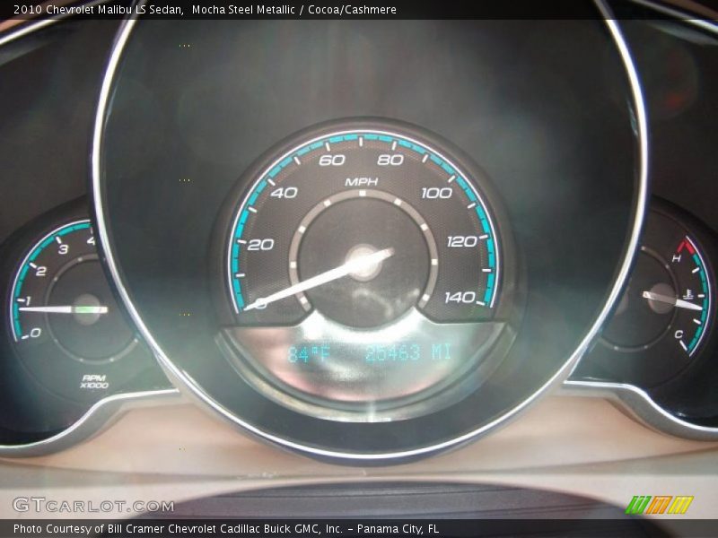 Mocha Steel Metallic / Cocoa/Cashmere 2010 Chevrolet Malibu LS Sedan