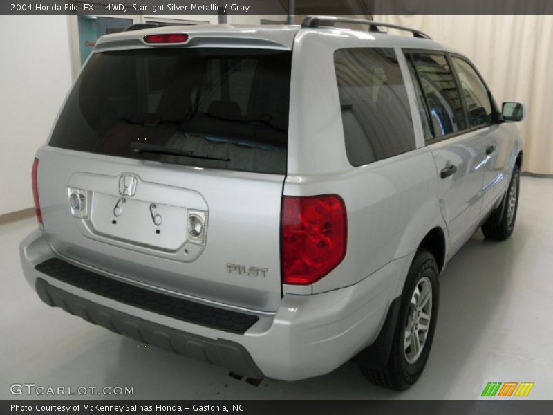 Starlight Silver Metallic / Gray 2004 Honda Pilot EX-L 4WD