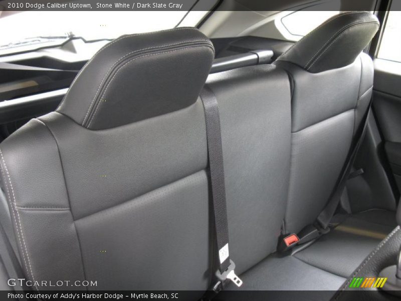 Stone White / Dark Slate Gray 2010 Dodge Caliber Uptown