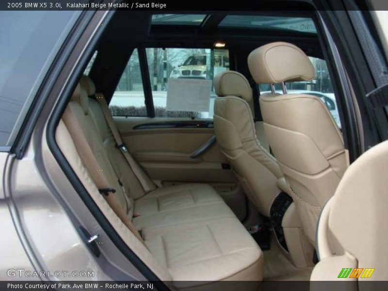 Kalahari Beige Metallic / Sand Beige 2005 BMW X5 3.0i