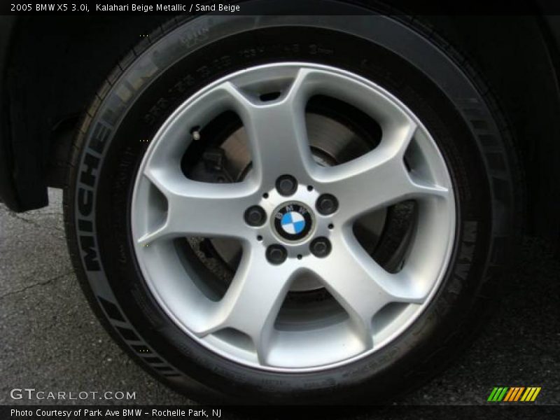 Kalahari Beige Metallic / Sand Beige 2005 BMW X5 3.0i