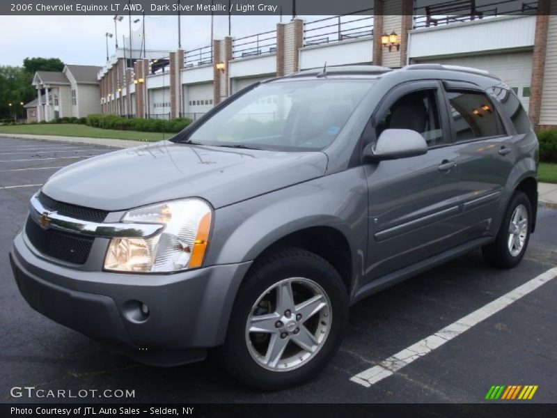 Dark Silver Metallic / Light Gray 2006 Chevrolet Equinox LT AWD